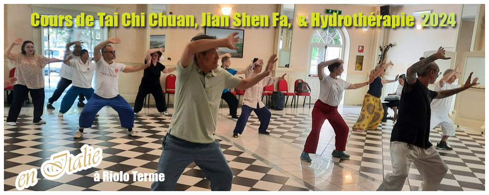 17è stage International Tai Chi Chuan 2024 Italie Riolo Terme